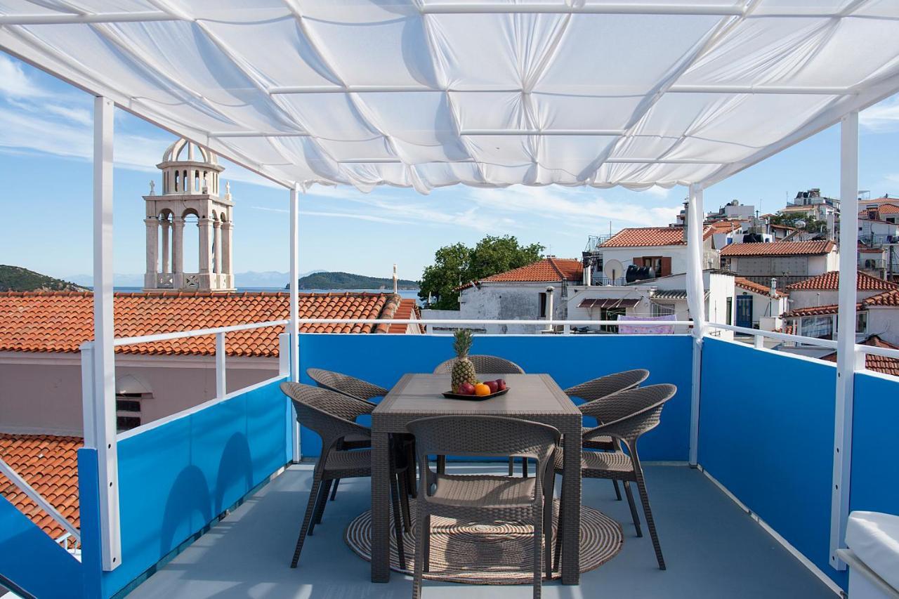 Capolavoro, Boutique Apartment With Unique Rooftop Скиатос Экстерьер фото