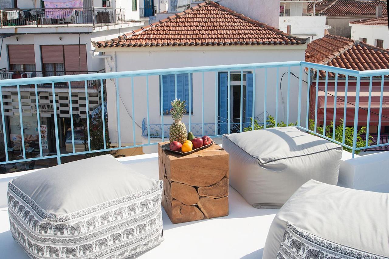 Capolavoro, Boutique Apartment With Unique Rooftop Скиатос Экстерьер фото